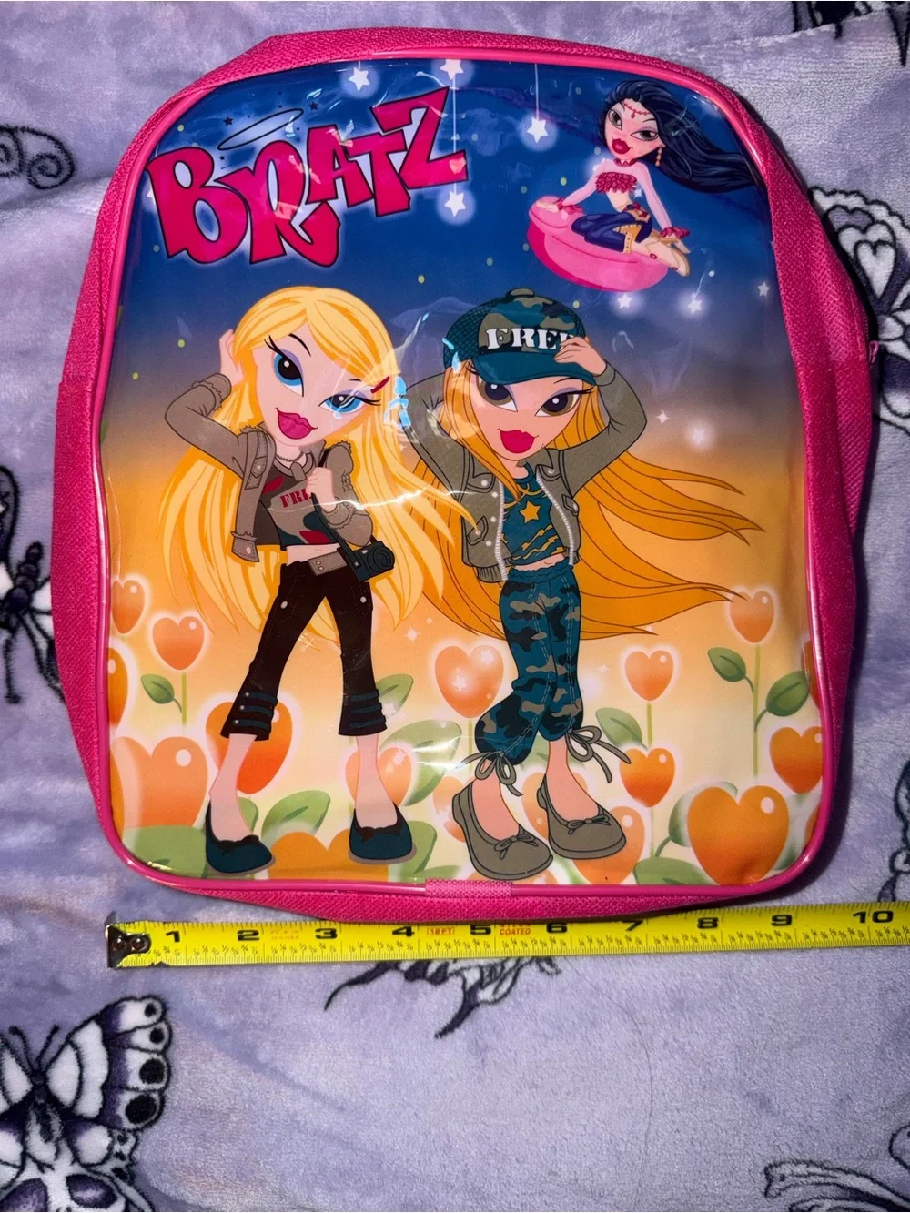 Y2K Bratz Mini Pink Backpack Retro Graphic Doll Collector Bag